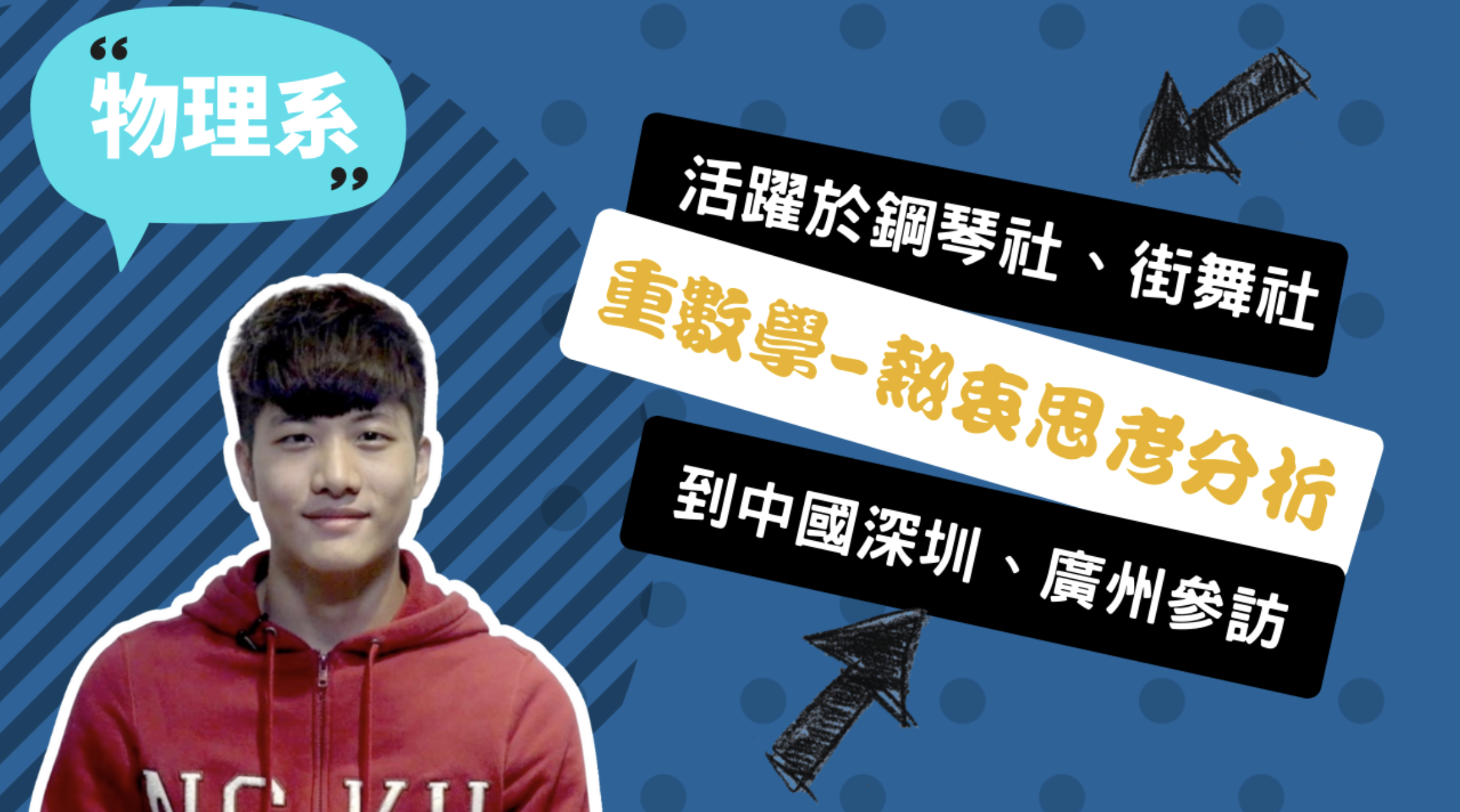 成功大學 物理系 柯玠甫 | IOH 開放個人經驗平台